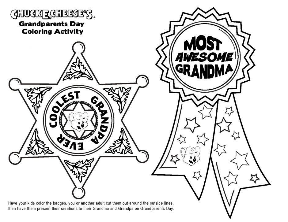 Grandparents Day Badges 11 112999 Grandparents Day Coloring Pages