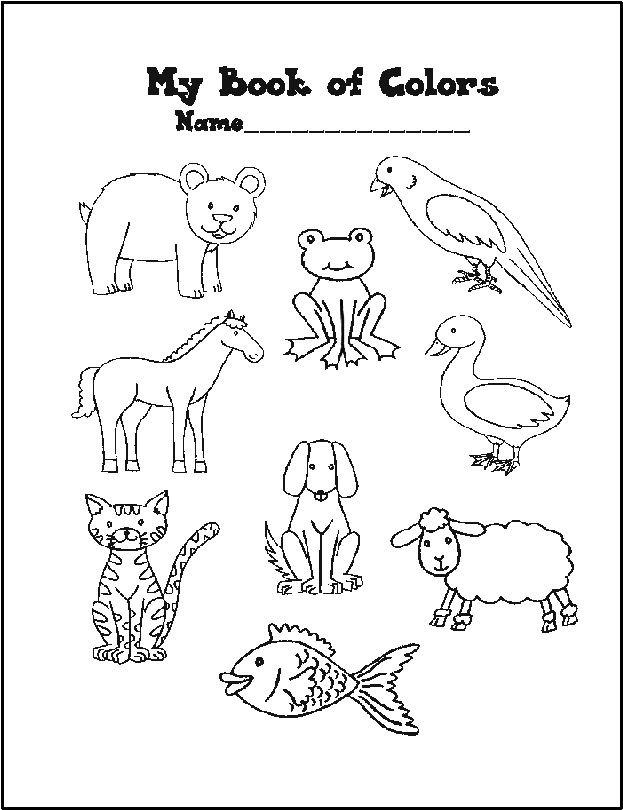 Free Eric Carle Coloring Page