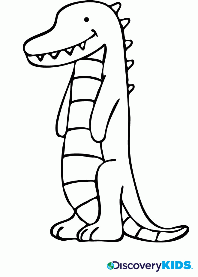 Alligator Coloring Page | Free coloring pages