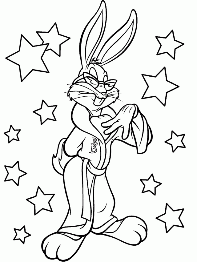 Coloring Pages Of Bugs Bunny Coloring Pages For Kids Coloring 