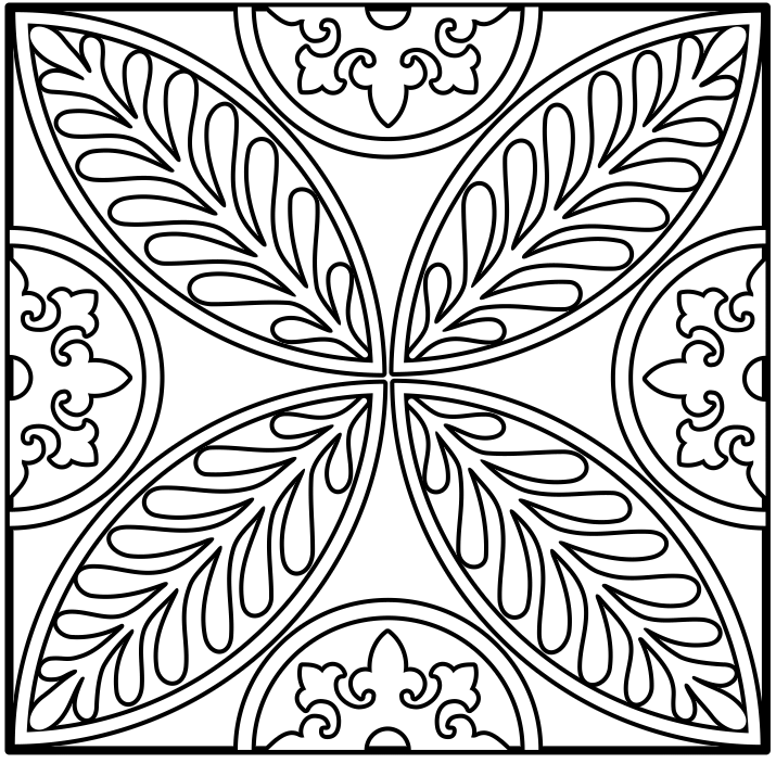 Free Intricate Coloring Pages