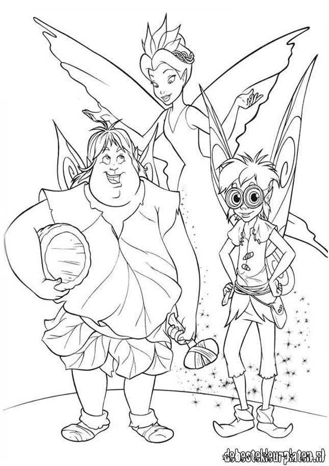 Tinkerbell17 - Printable coloring pages