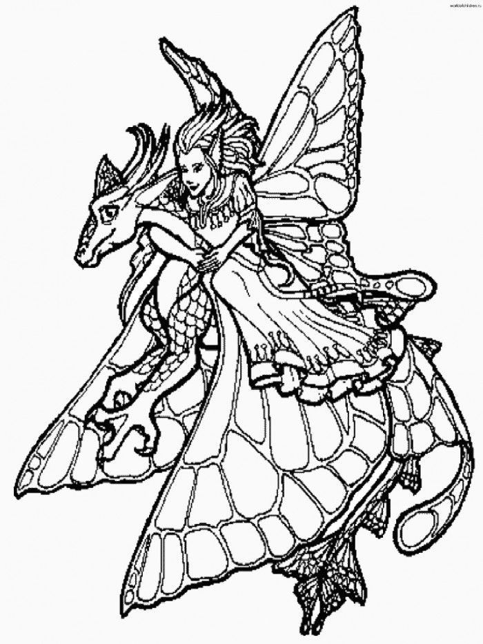 Dragon Coloring Pages Picture For Kids