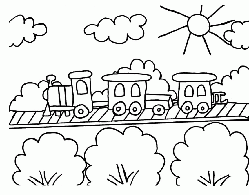 Train Coloring Pages 180 | Free Printable Coloring Pages