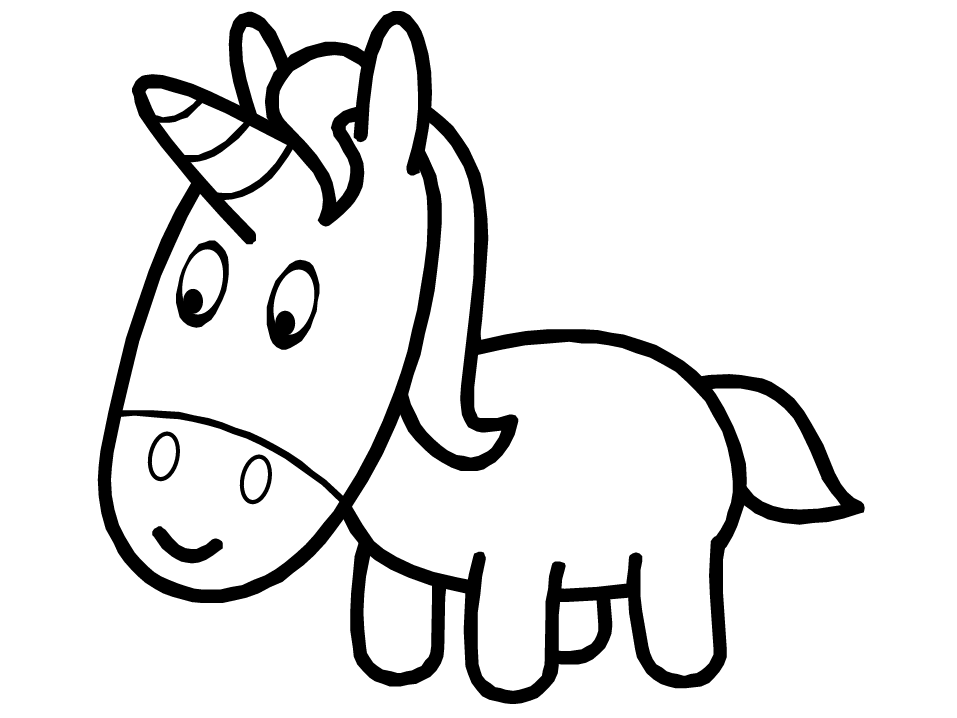 Unicorn Coloring Page - Free Coloring Pages For KidsFree Coloring 