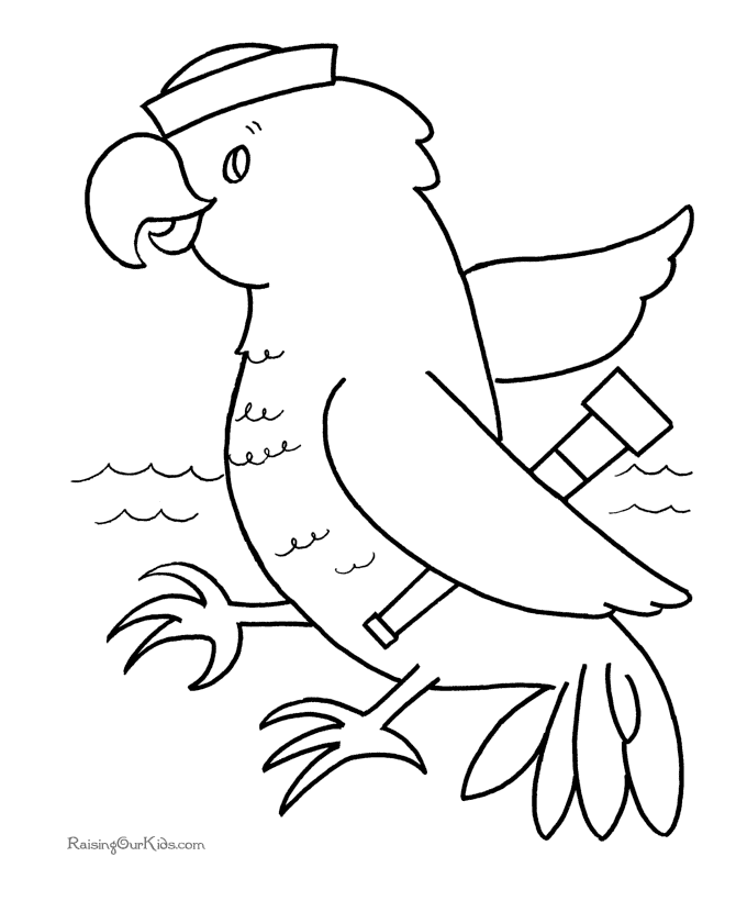 Preschool Coloring Pages for Kids- Free Printable Pictures to Color