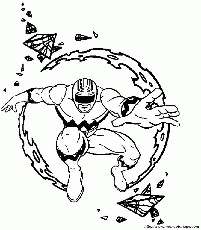 POWER RANGERS ZEO Colouring Pages (page 3)