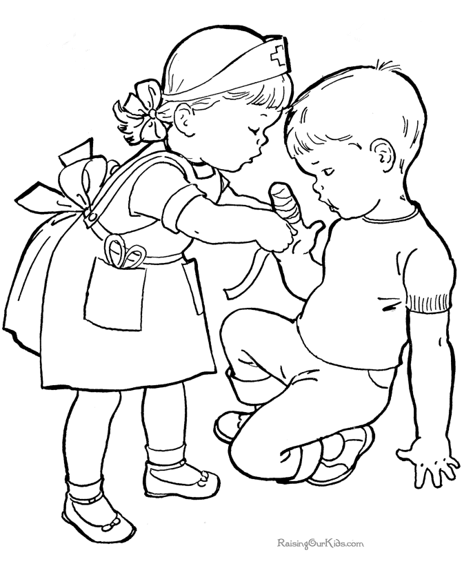 tooth fairy coloring page for kids
