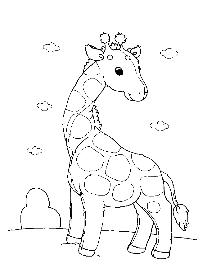 Giraffe - 999 Coloring Pages