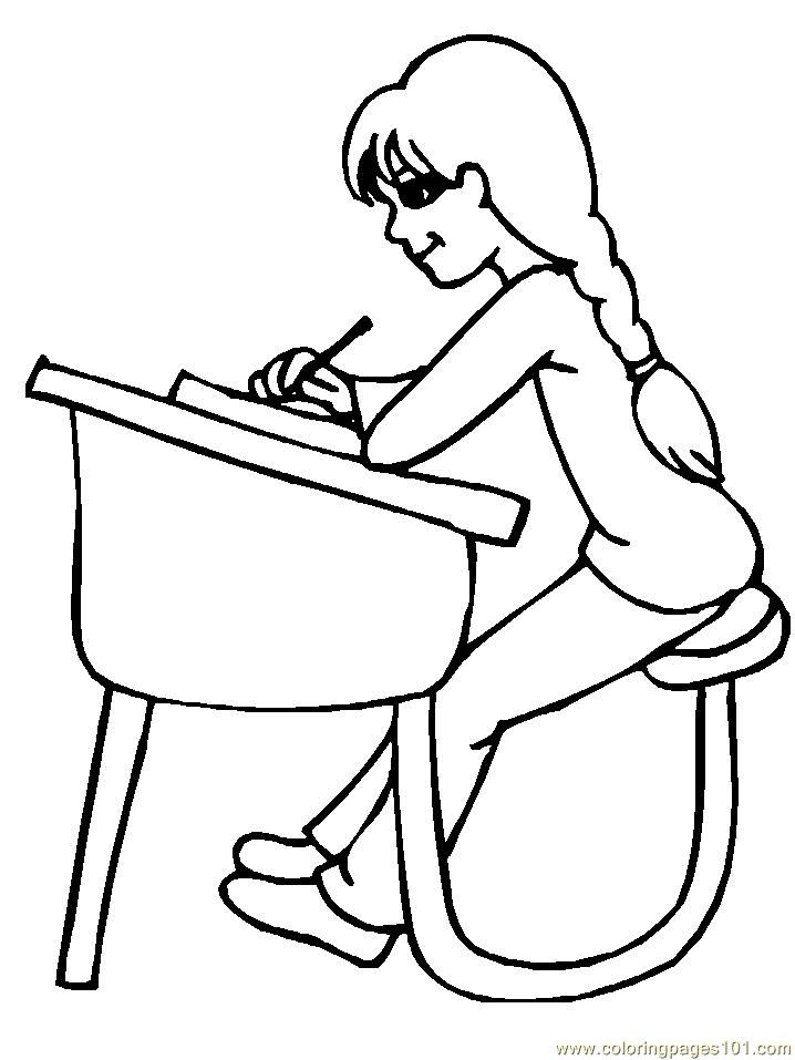 Back To School Coloring Sheets Coloring Pages school06 (Education 