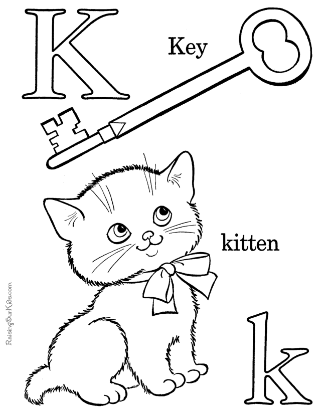 Pin by Bonnie Wolf on "K" Letter Activities