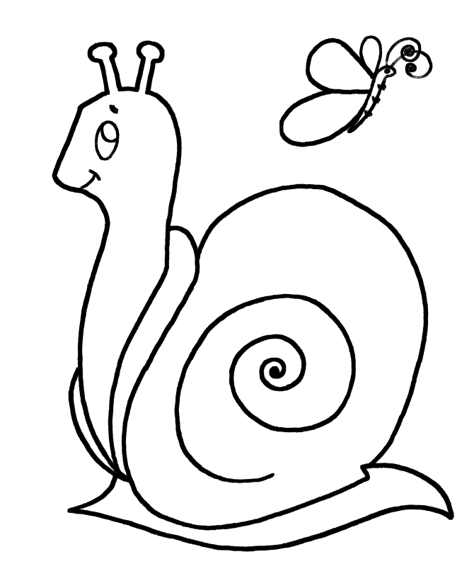Snail Coloring Pages - Free Printable Coloring Pages | Free 