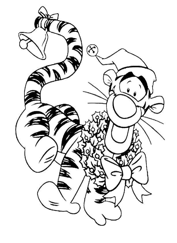 Disney Christmas Coloring Pages - Christmas Coloring Pages 