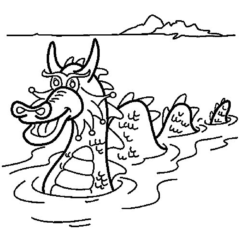 Dragons Coloring Pages 7 | Free Printable Coloring Pages 