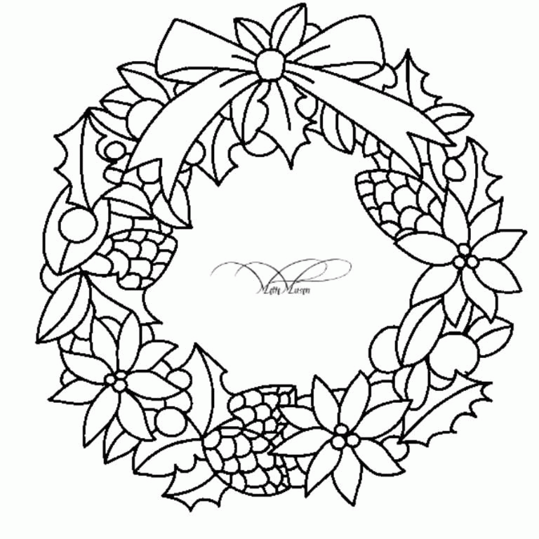 Partys Christmas print coloring pages. 200