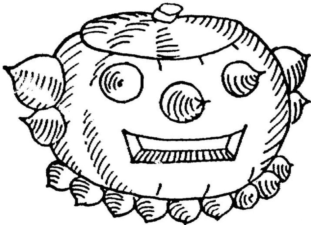 Halloween Pumpkin Coloring Pages - Free Coloring Pages For 