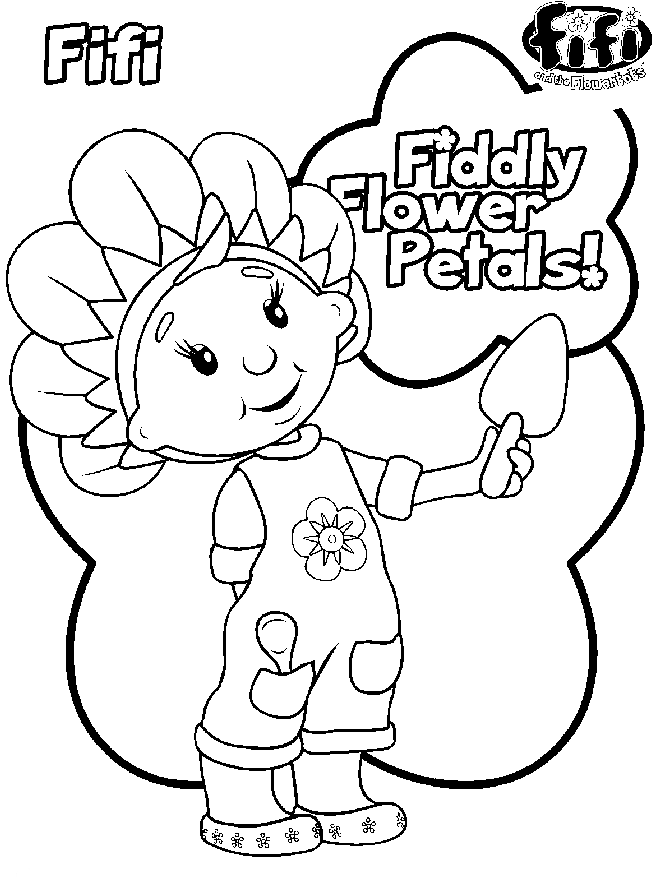 Fifi and the flowertots Coloriages à Imprimer Colorier 