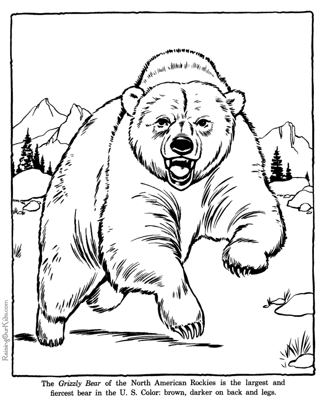 Wildlife Coloring Pages - Free Printable Coloring Pages | Free 