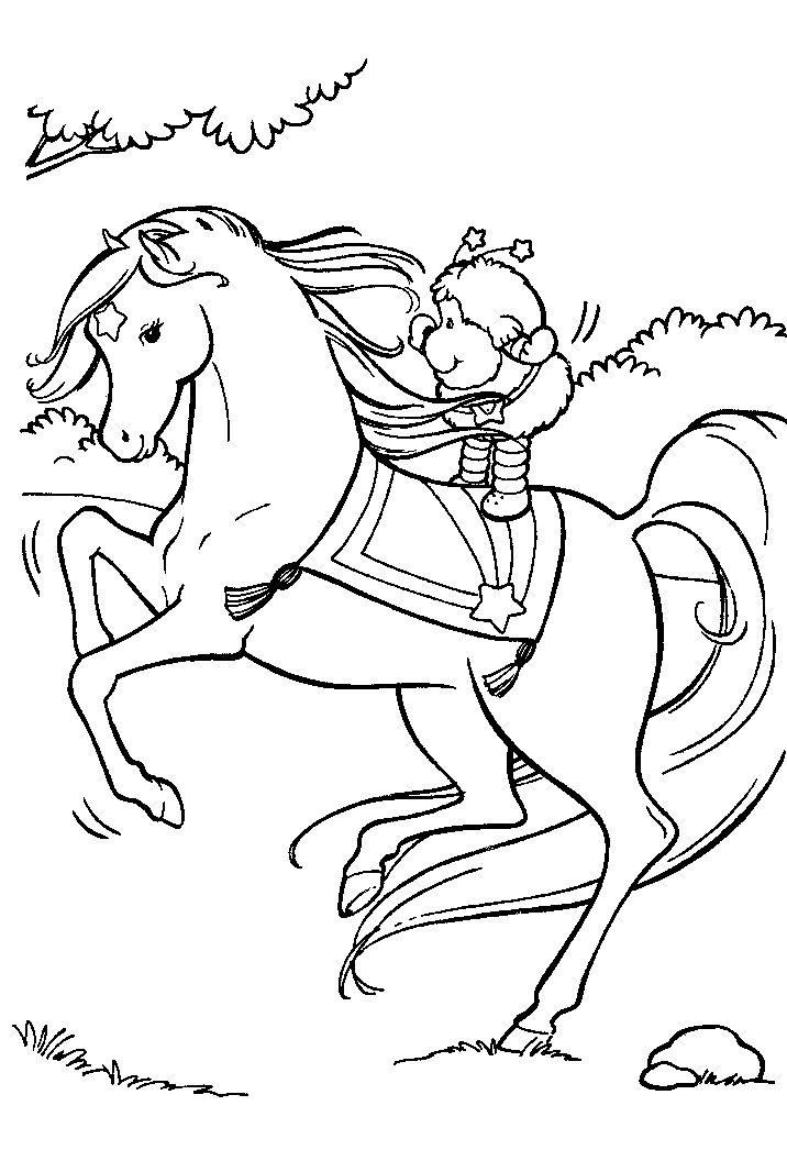 Rainbow Brite Coloring Pages Printable Free Activities Sheets For Kids