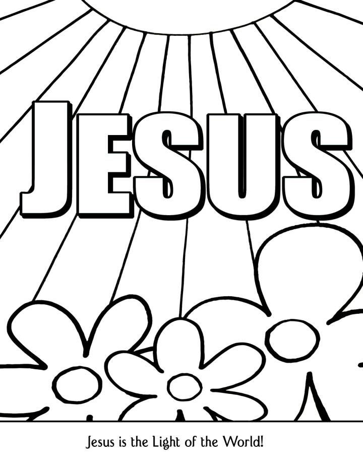 kids coloring pages - Christian | ideas i love