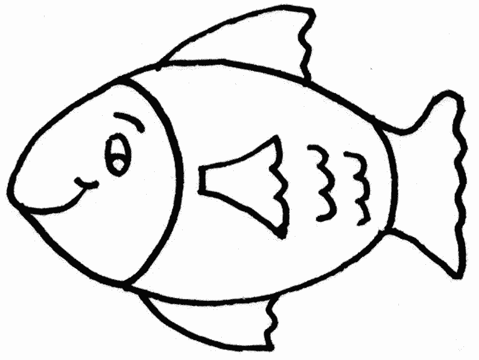 Rainbow Fish Coloring Page | Clipart Panda - Free Clipart Images