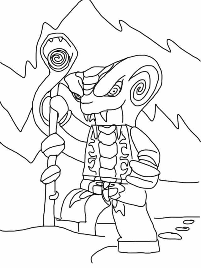 Ninjago Coloring Pages To Print Snake Coloring Pages For Kids 