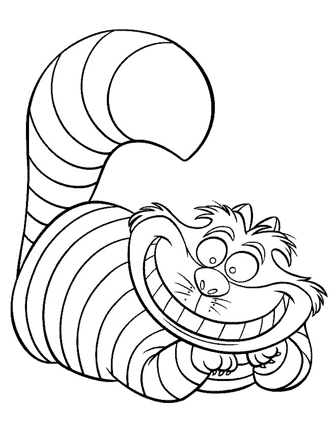 Alice in Wonderland Coloring Book