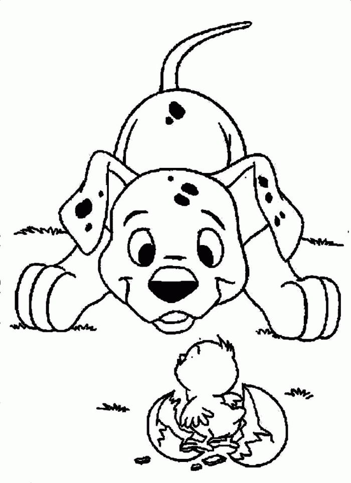 Dalmatian Puppy Coloring Pages | 99coloring.com