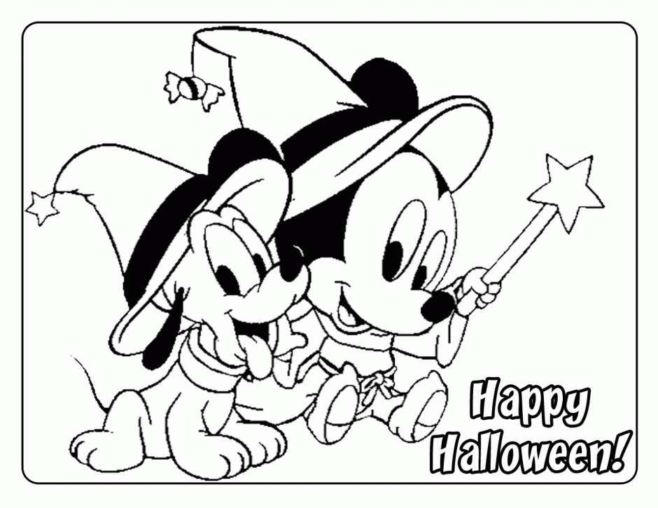 Baby Minnie Mouse Coloring Pages Free Download Kids Coloring 
