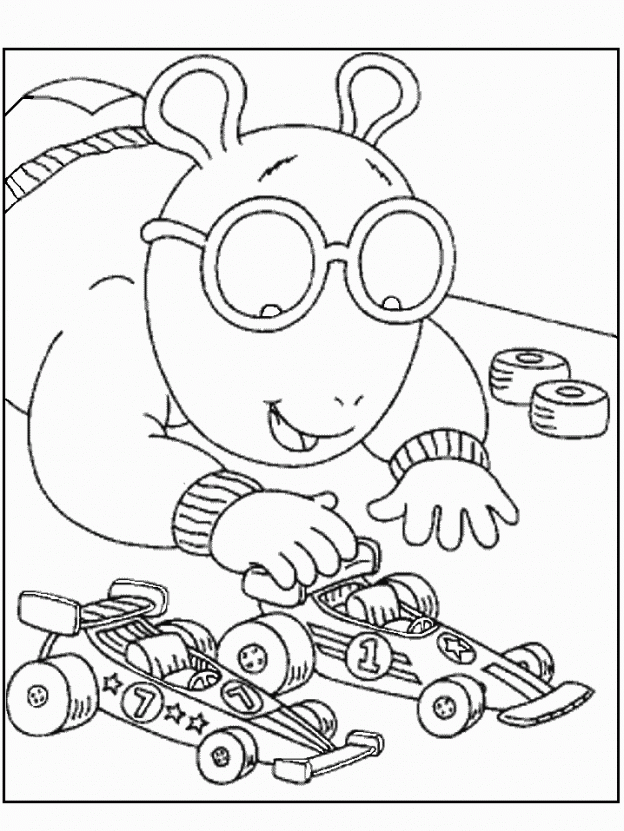 Arthur Coloring Pages For Kids - Category