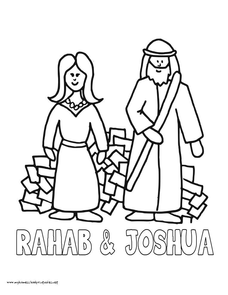 HISTORY of josue Colouring Pages