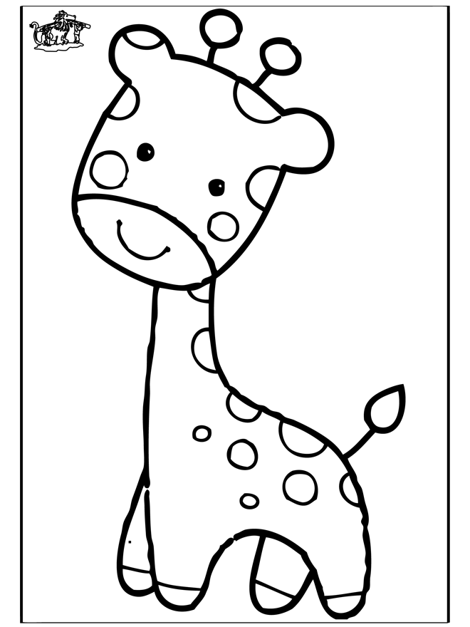 Giraffe Coloring Pages 361 | Free Printable Coloring Pages