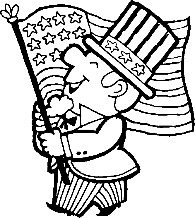 Patriotic Coloring Pages – 666×745 Coloring picture animal and car 