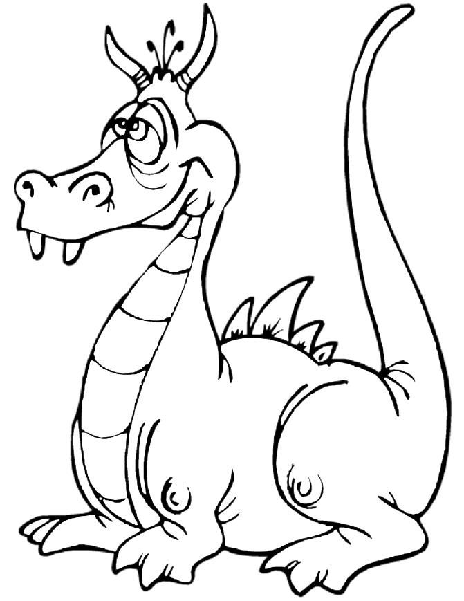 Coloring Pages Of Dragons | Coloring Pages