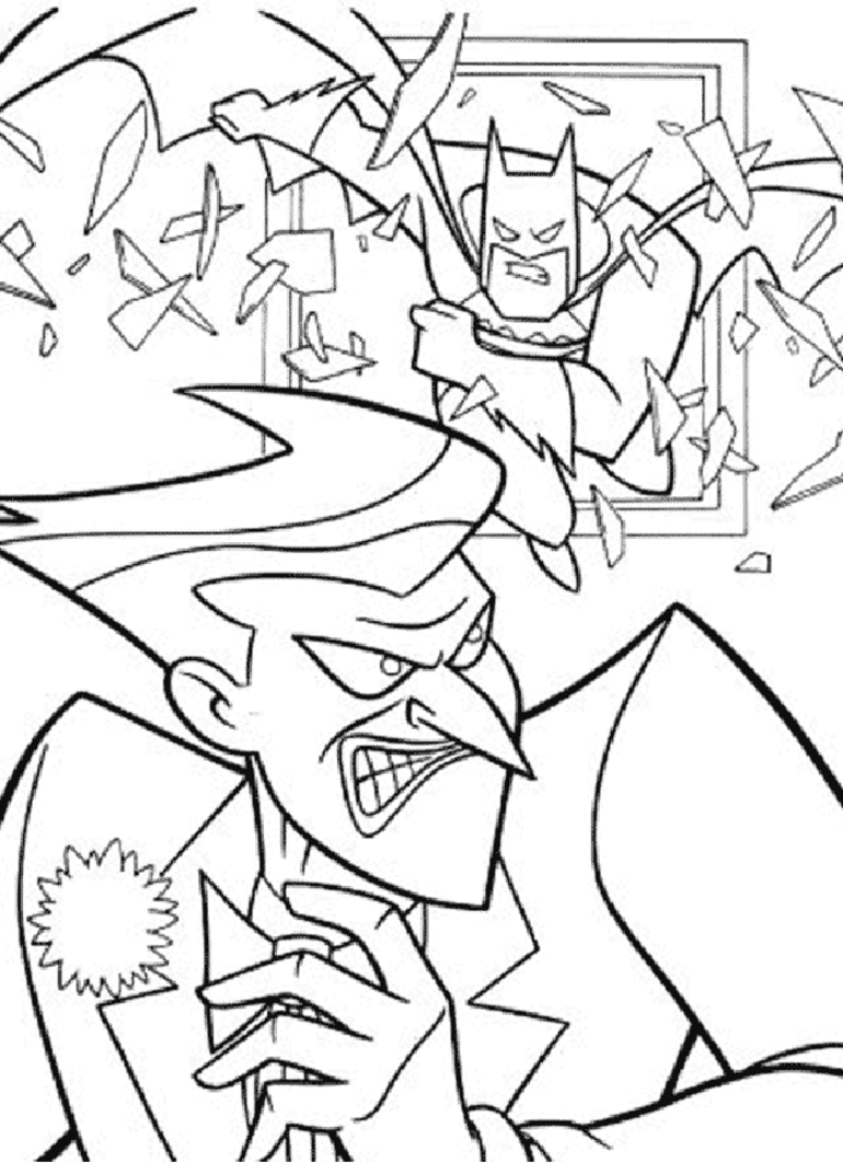 Batman Supervillains Coloring Pages - Coloring Pages For All Ages