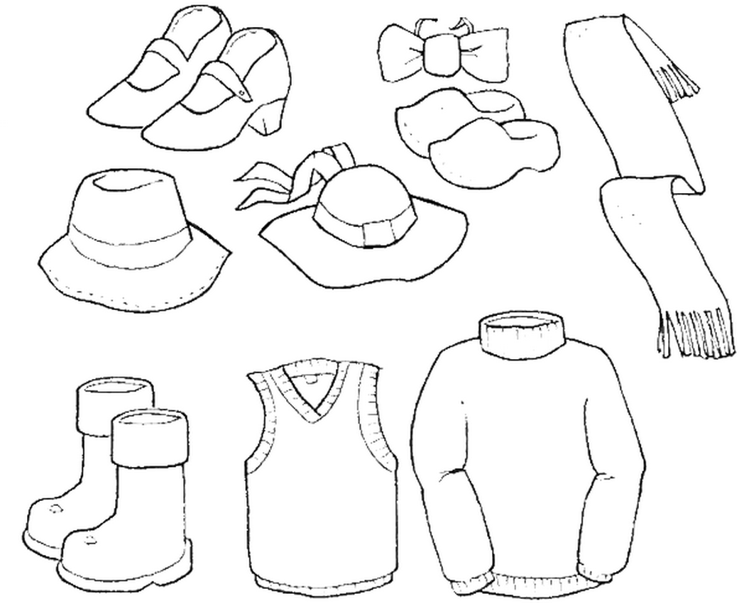 Boys Clothes Coloring Pages - Coloring Pages For All Ages