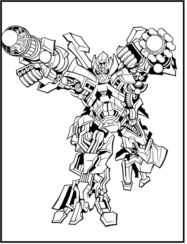 Transformers Ironhide Coloring Pages ...