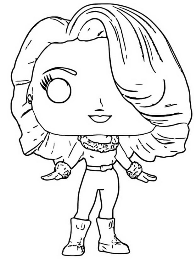 Funko Pop Coloring Pages