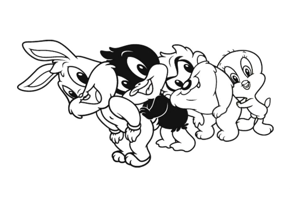 Baby Looney Toons | Free Coloring Pages on Masivy World
