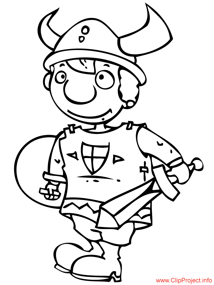 Vicky Le Viking - AZ Coloriage