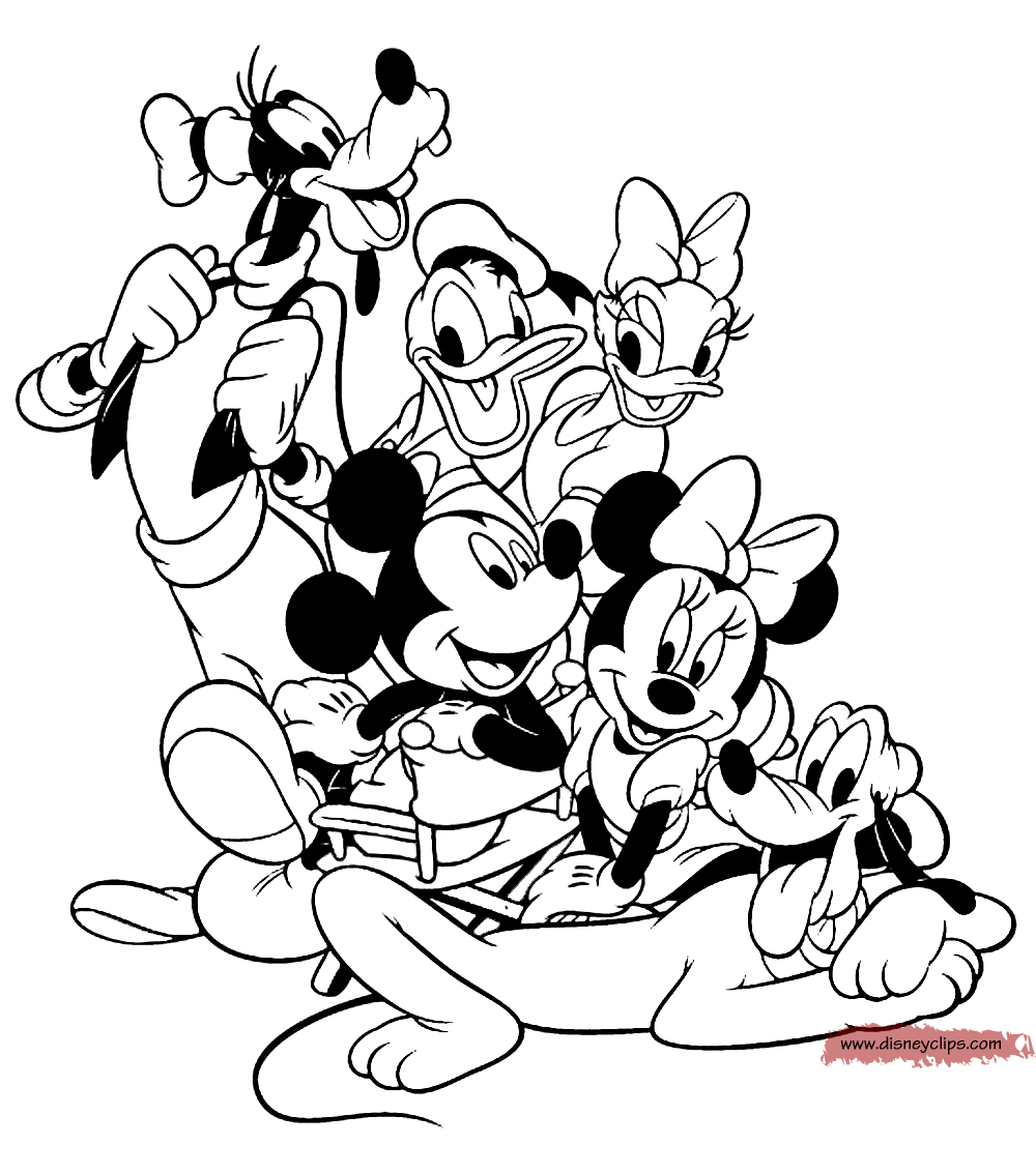 World's most beloved mouse Mickey Mouse 20 Mickey Mouse coloring ...
