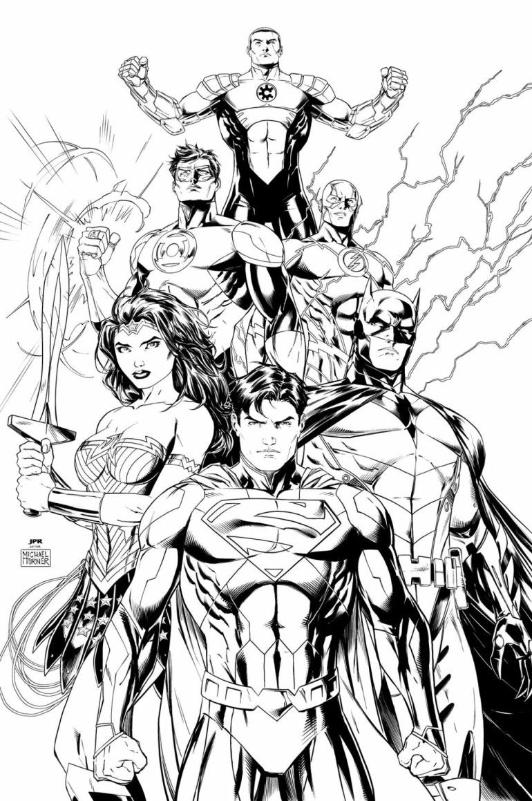 Justice League Coloring Pages Coloring Pages Book Free Justice ...
