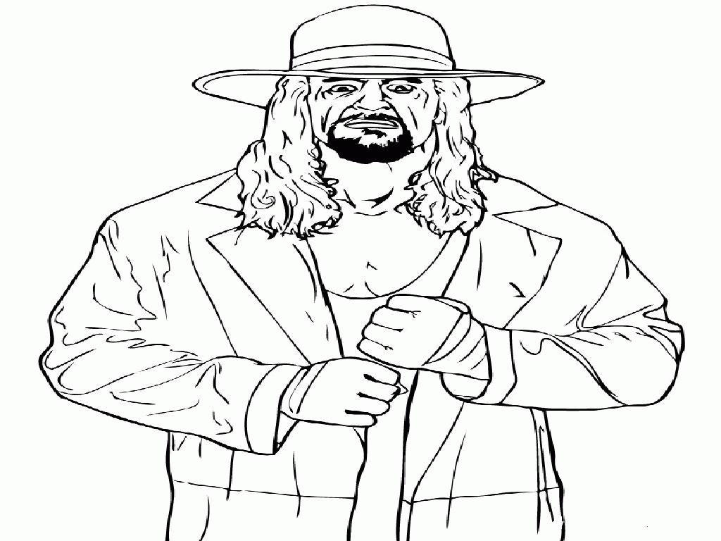 Fresh Wrestling Coloring Pages 42 #2999