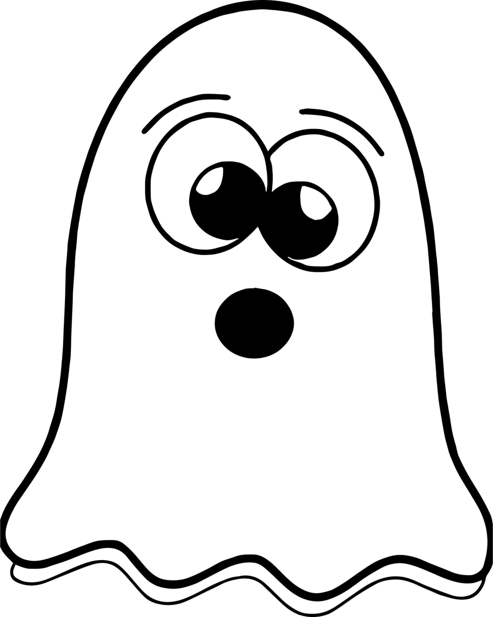 Coloring Pages : Cute Ghost Coloring Free Printable Printables For ...