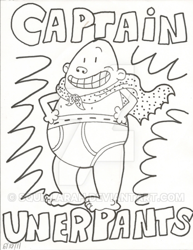 Captain Underpants Coloring Pages with regard to Really encourage ...