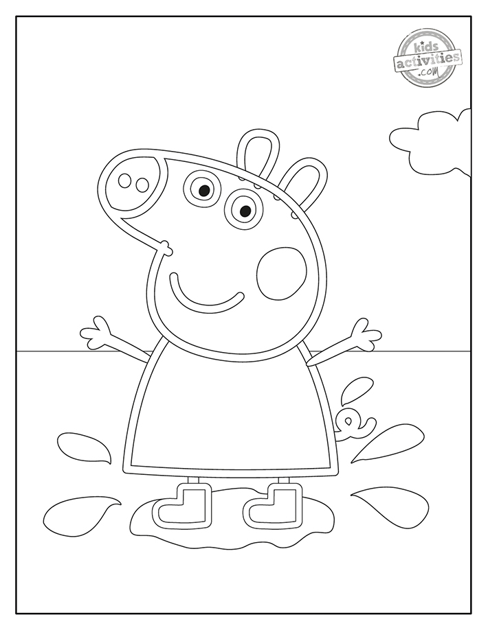 Free Printable Peppa Pig Coloring Pages | Kids Activities Blog