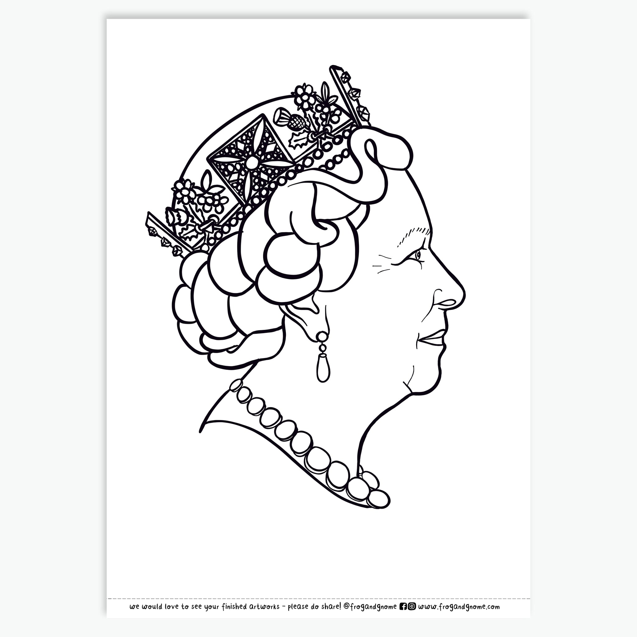 REMEMBERING QUEEN ELIZABETH II - 8 COLOURING SHEETS - Free Download – Frog  and Gnome