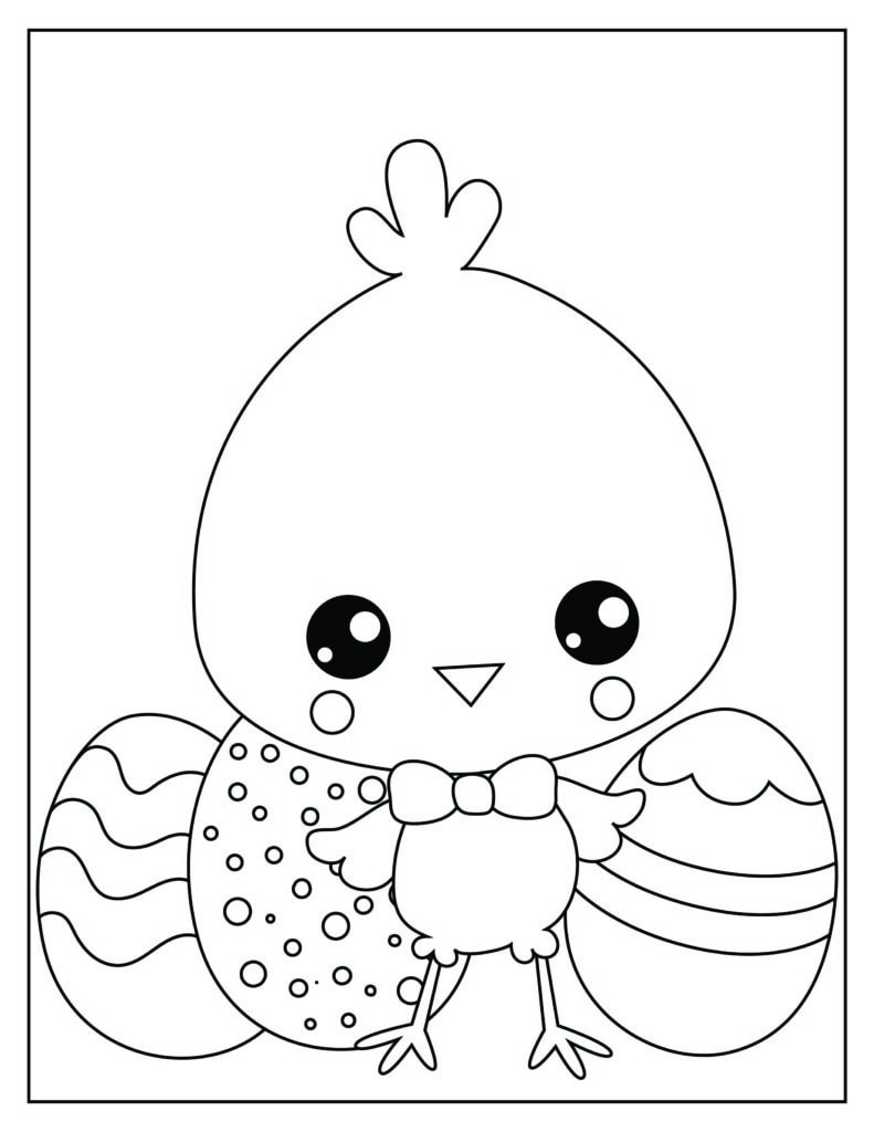 Easter Coloring Pages - Kids Activity Zone
