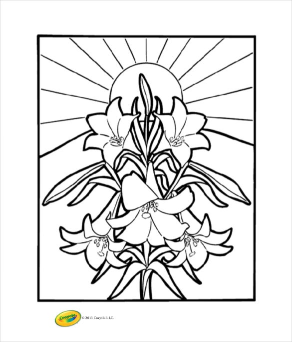 25+ Easter Colouring Page - Free PDF Documents Download