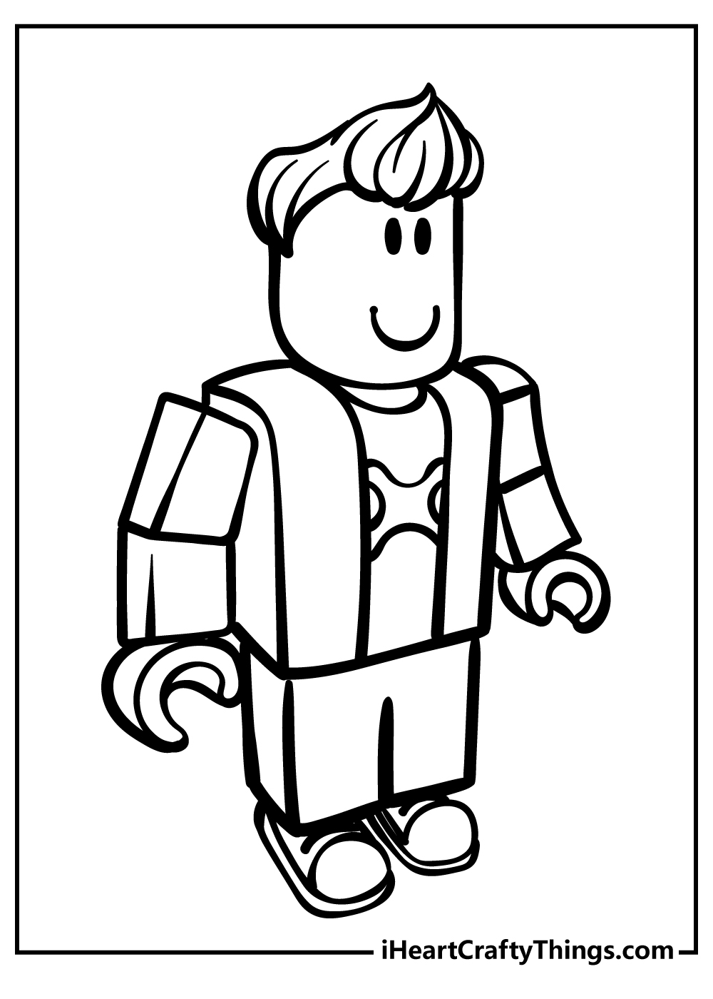 Printable Roblox Coloring Pages (Updated 2023)